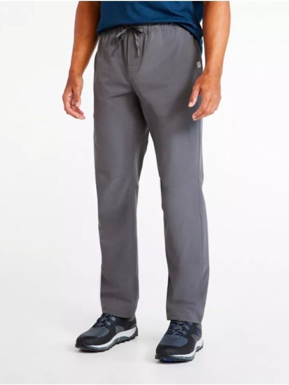 Men's L.L. Bean Multisport Slate Gray Elastic Waist Gorpcore Pants